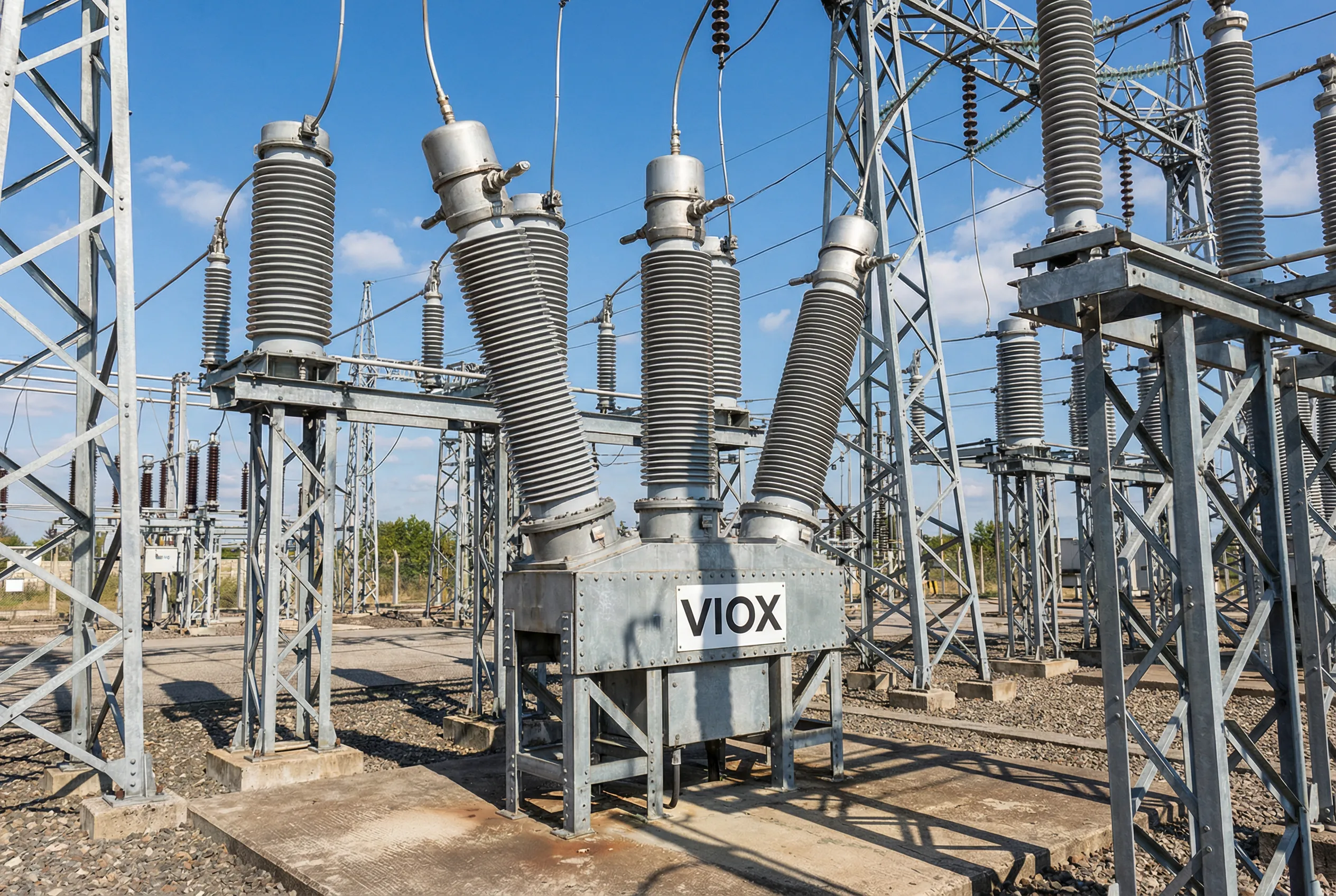 ການຕິດຕັ້ງເຄື່ອງປ້ອງກັນຟ້າຜ່າທາງອຸດສາຫະກໍາໃນອຸປະກອນແຈກຢາຍພະລັງງານ - ລະບົບປ້ອງກັນກະແສໄຟຟ້າແຮງດັນສູງຂອງ VIOX Electric