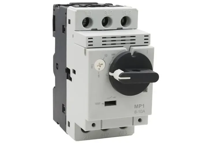 Disjoncteur de protection moteur MPCB VIOX avec réglages de courant réglables et indicateur de déclenchement