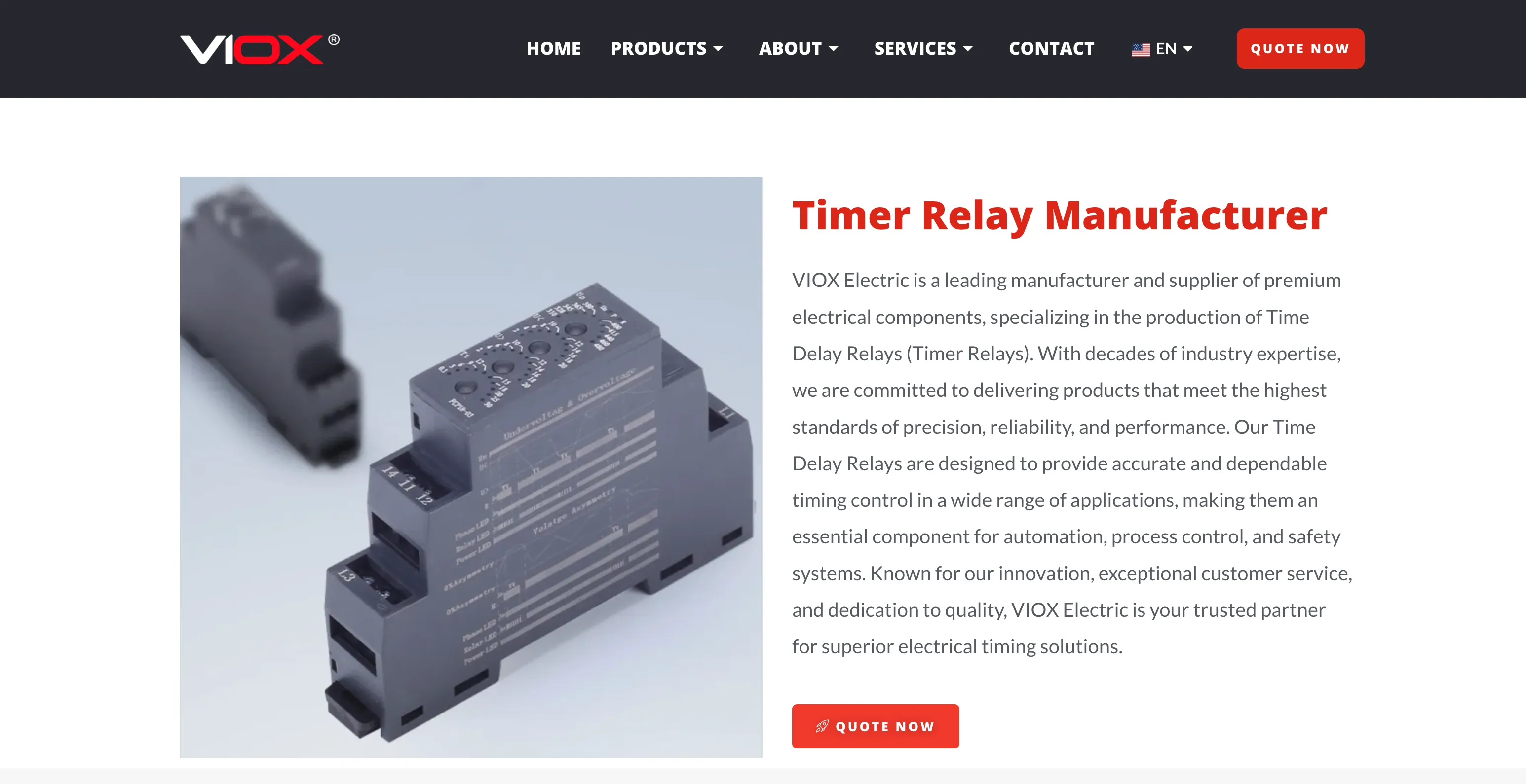 VIOX Electric FCT18 Çok Fonksiyonlu Zaman Rölesi