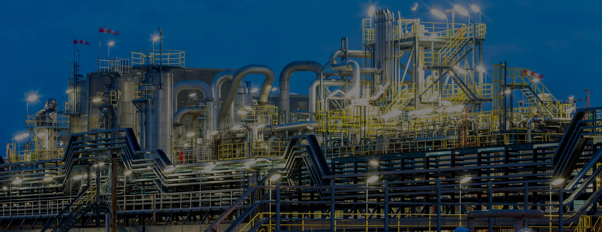 Industrial explosion-proof installation in chemical processing facility