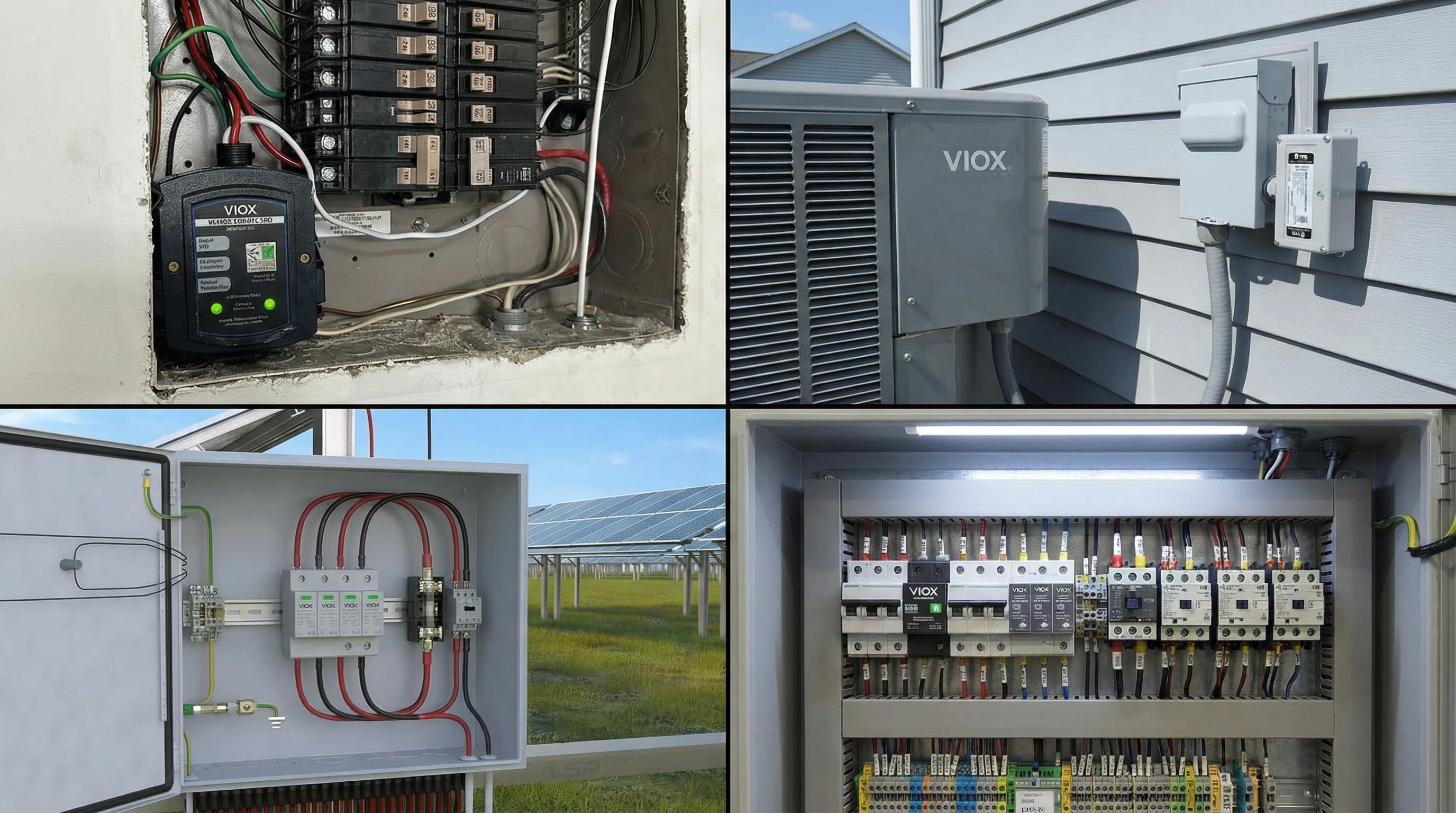 VIOX Surge Suppressor Real-World Applications