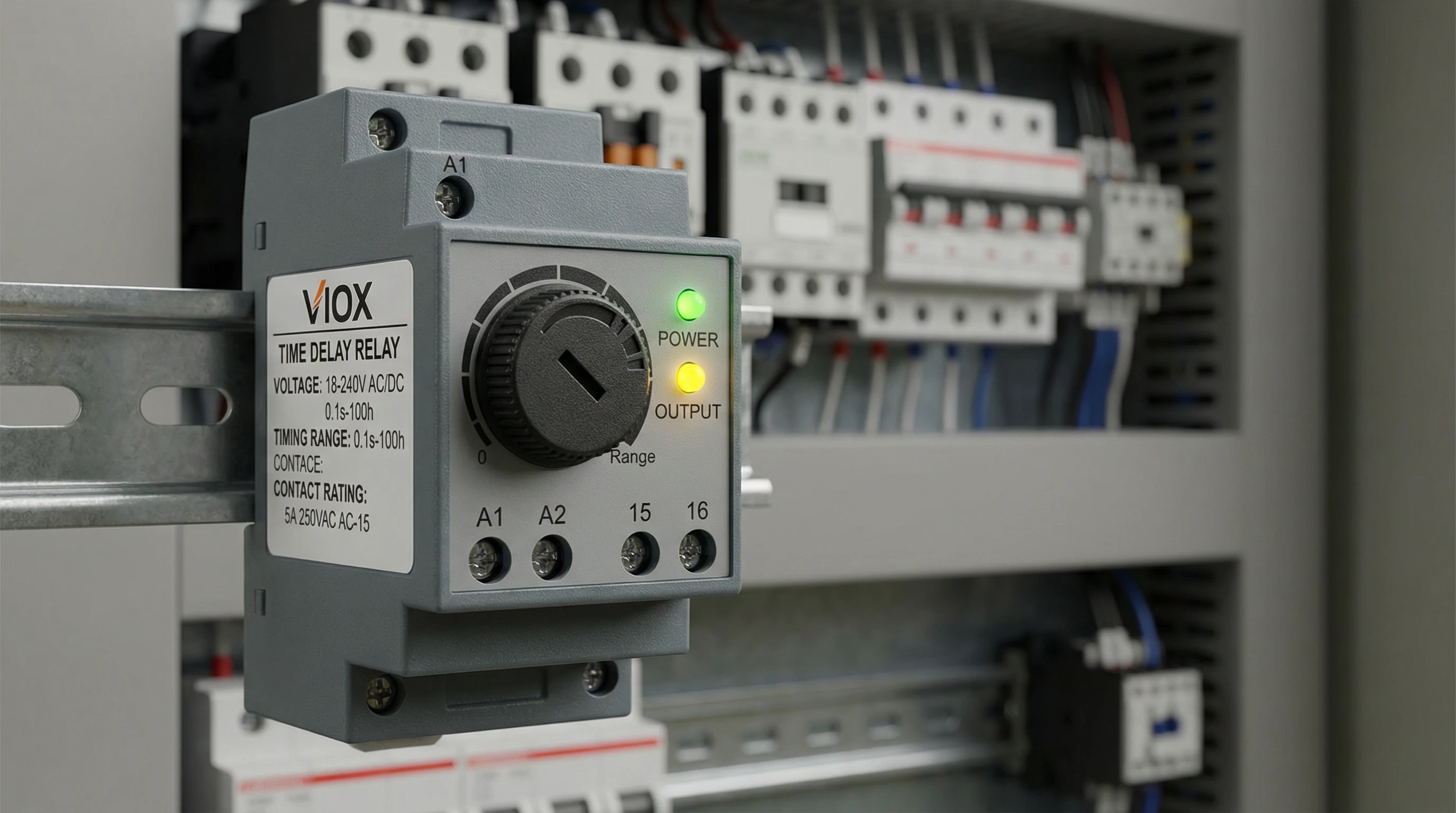 VIOX time delay relay product image